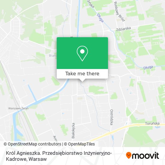 Król Agnieszka. Przedsiębiorstwo Inżynieryjno-Kadrowe map