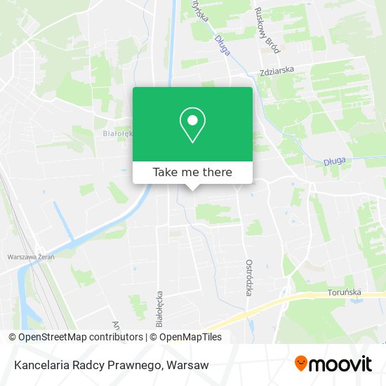 Kancelaria Radcy Prawnego map