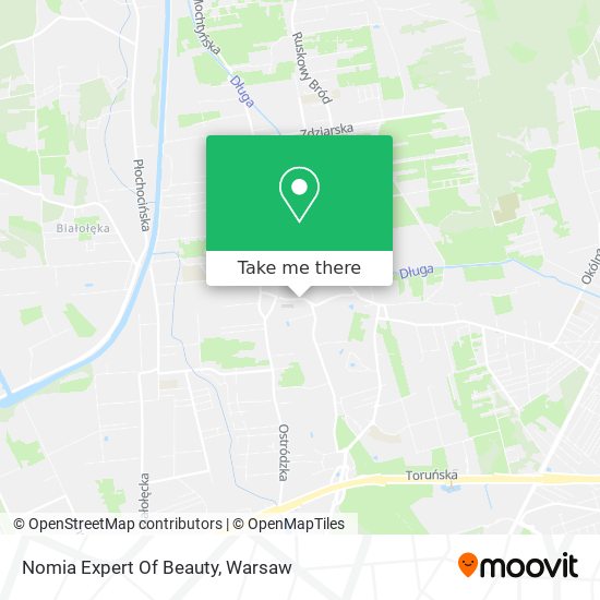 Nomia Expert Of Beauty map