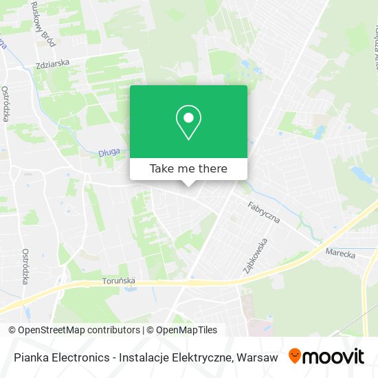 Карта Pianka Electronics - Instalacje Elektryczne