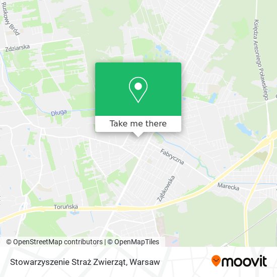 Карта Stowarzyszenie Straż Zwierząt