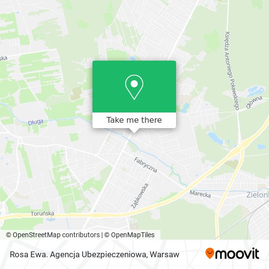 Rosa Ewa. Agencja Ubezpieczeniowa map