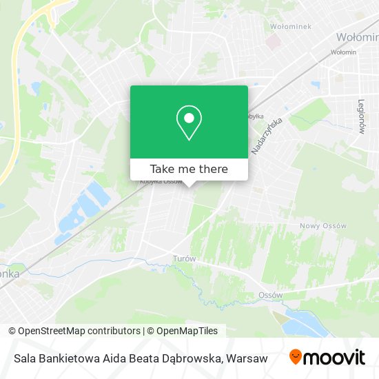 Sala Bankietowa Aida Beata Dąbrowska map