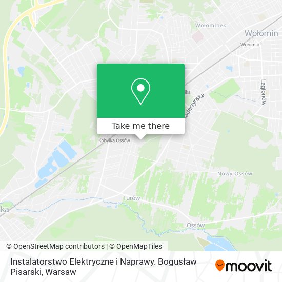 Instalatorstwo Elektryczne i Naprawy. Bogusław Pisarski map