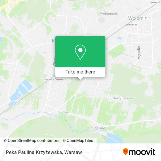 Peka Paulina Krzyżewska map