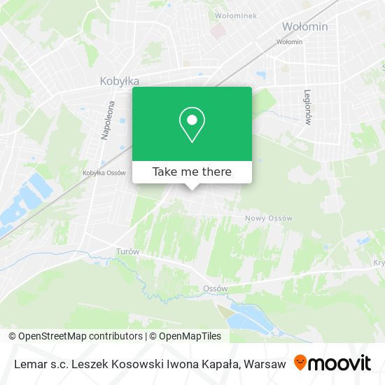 Lemar s.c. Leszek Kosowski Iwona Kapała map