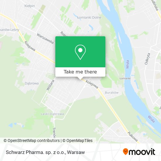 Schwarz Pharma. sp. z o.o. map