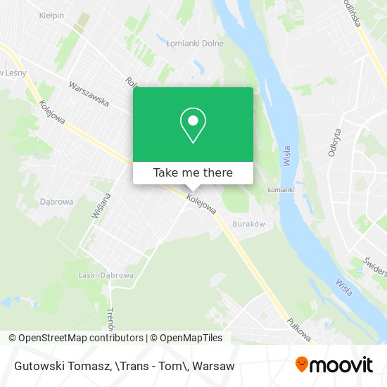 Gutowski Tomasz, \Trans - Tom\ map