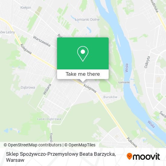 Sklep Spożywczo-Przemysłowy Beata Barzycka map