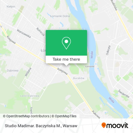 Studio Madimar. Baczyńska M. map