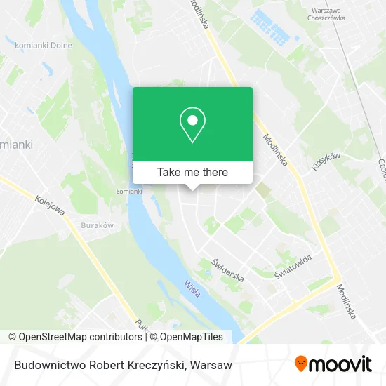 Budownictwo Robert Kreczyński map