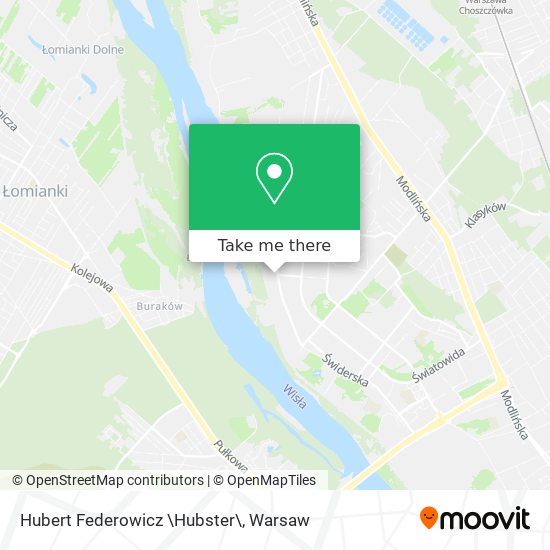 Hubert Federowicz \Hubster\ map