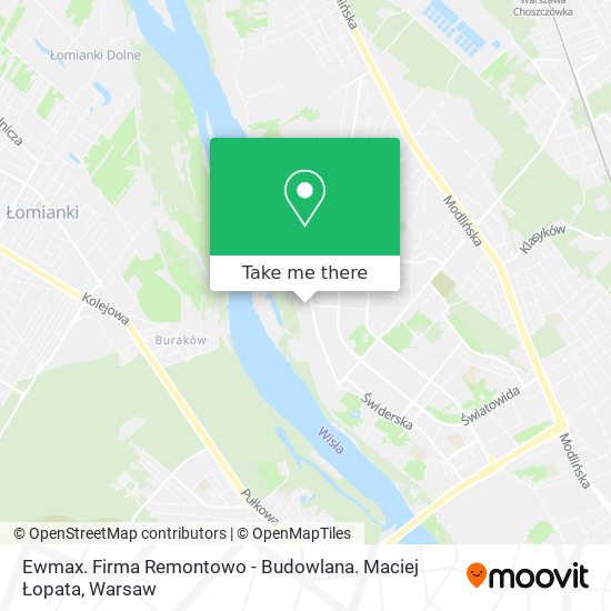 Ewmax. Firma Remontowo - Budowlana. Maciej Łopata map