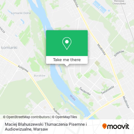 Maciej Błahuszewski Tłumaczenia Pisemne i Audiowizualne map