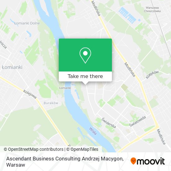 Ascendant Business Consulting Andrzej Macygon map