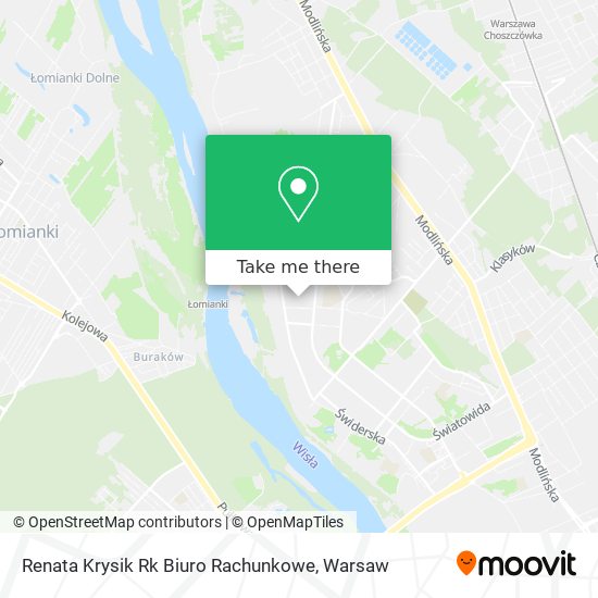 Renata Krysik Rk Biuro Rachunkowe map