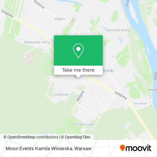 Moon Events Kamila Winiarska map