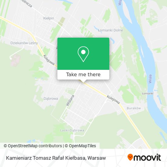 Kamieniarz Tomasz Rafał Kiełbasa map