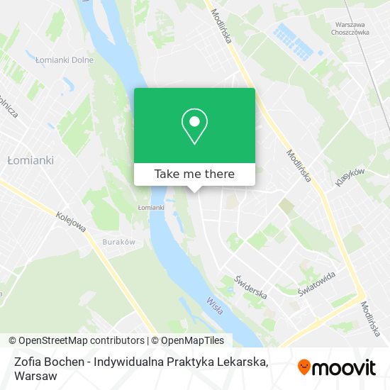 Zofia Bochen - Indywidualna Praktyka Lekarska map