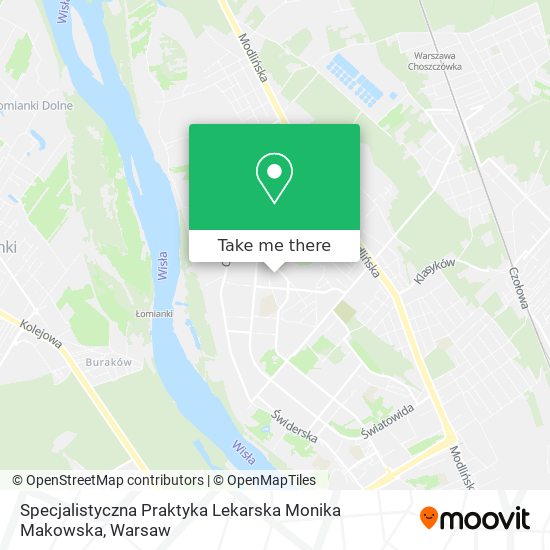 Specjalistyczna Praktyka Lekarska Monika Makowska map