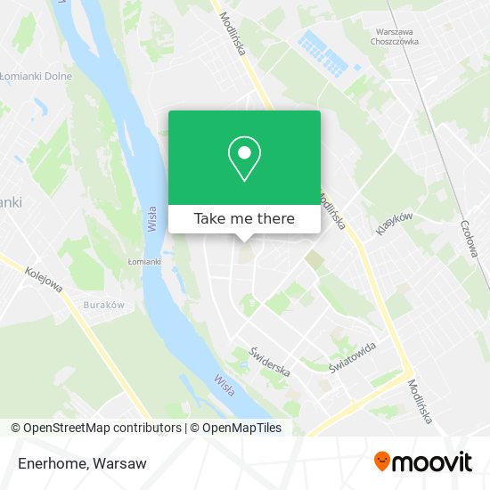 Enerhome map