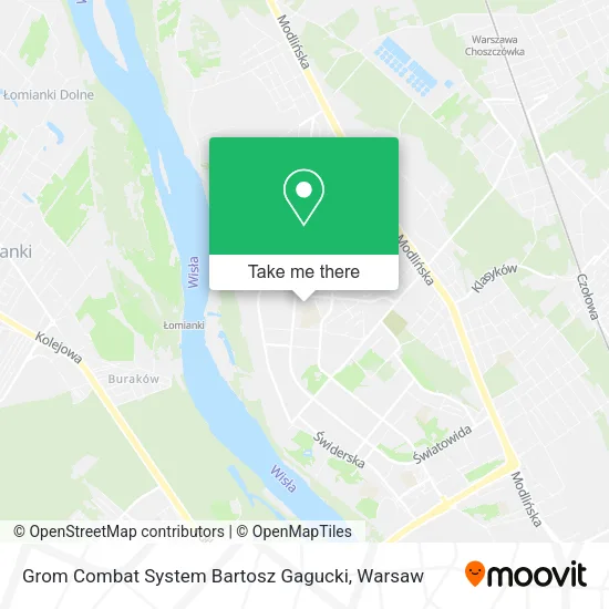 Grom Combat System Bartosz Gagucki map