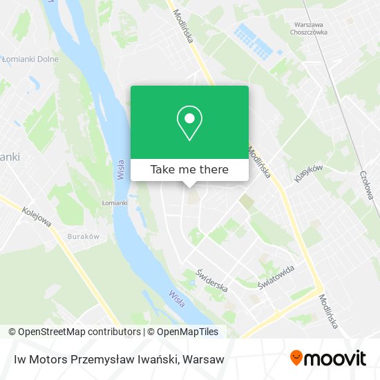 Iw Motors Przemysław Iwański map