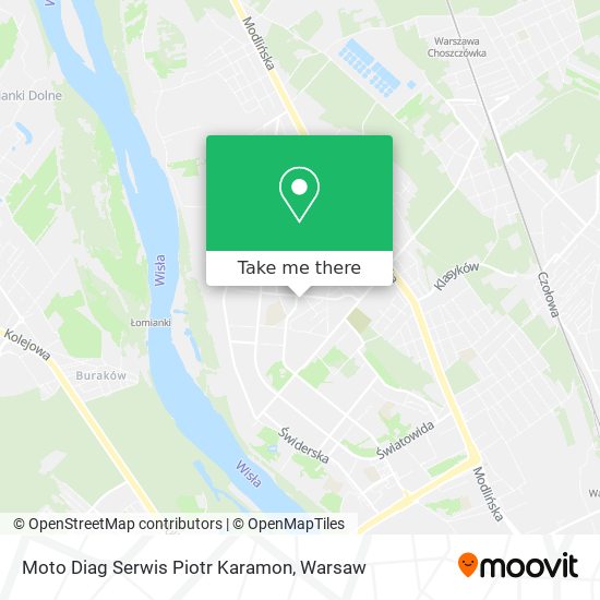 Moto Diag Serwis Piotr Karamon map