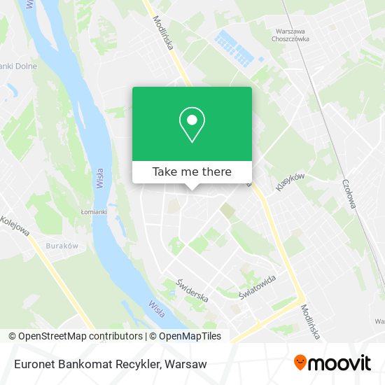 Euronet Bankomat Recykler map