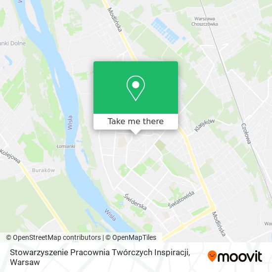 Stowarzyszenie Pracownia Twórczych Inspiracji map