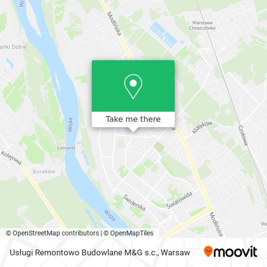 Usługi Remontowo Budowlane M&G s.c. map