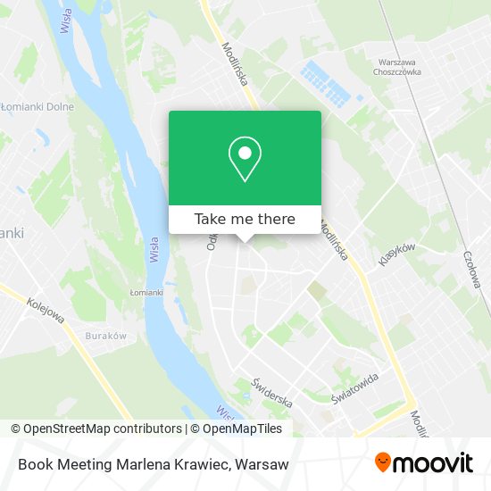 Book Meeting Marlena Krawiec map