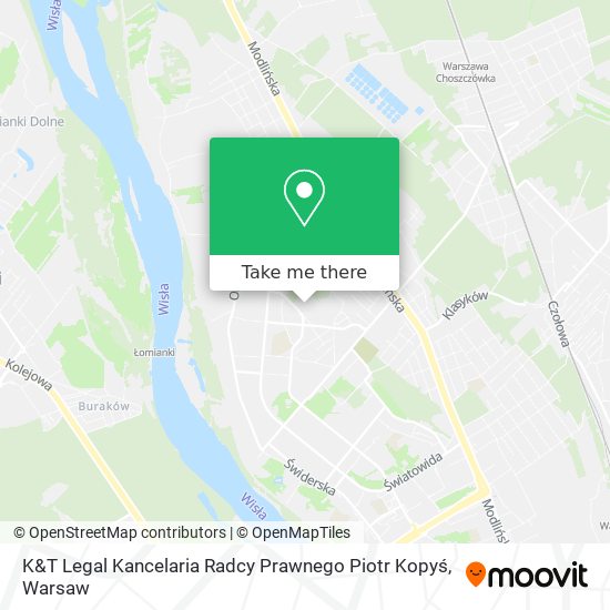 K&T Legal Kancelaria Radcy Prawnego Piotr Kopyś map