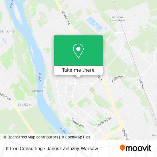 It Iron Consulting - Janusz Żelazny map