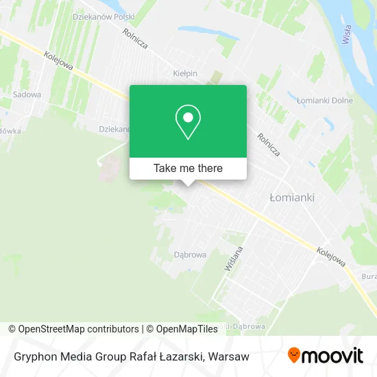 Gryphon Media Group Rafał Łazarski map