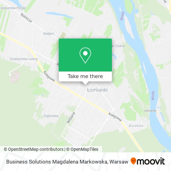 Business Solutions Magdalena Markowska map