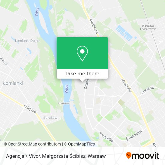 Agencja \ Vivo\ Małgorzata Ścibisz map