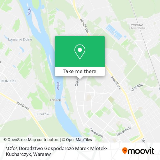 \Cfo\ Doradztwo Gospodarcze Marek Młotek-Kucharczyk map