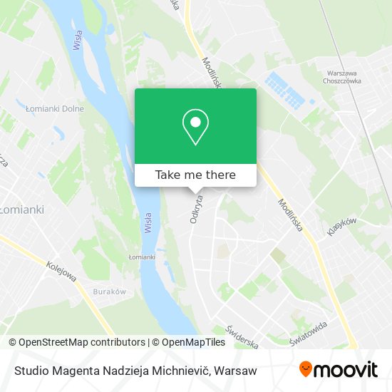 Studio Magenta Nadzieja Michnievič map