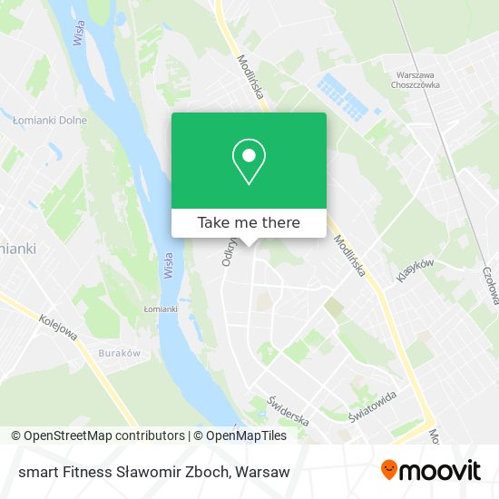 smart Fitness Sławomir Zboch map