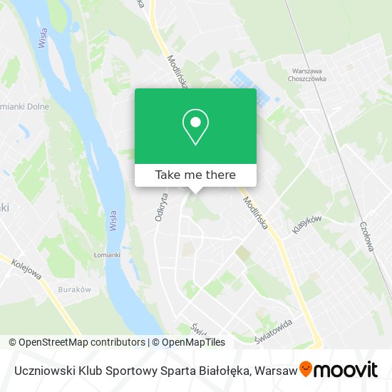 Uczniowski Klub Sportowy Sparta Białołęka map