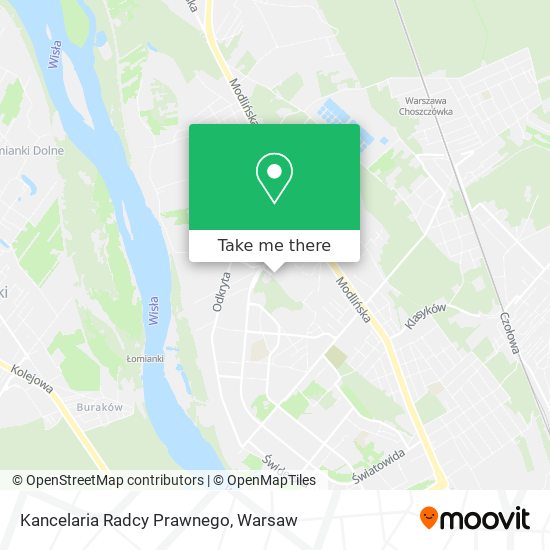 Kancelaria Radcy Prawnego map