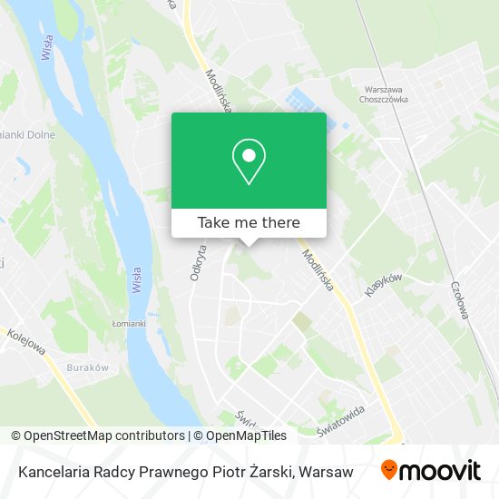 Kancelaria Radcy Prawnego Piotr Żarski map