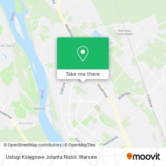 Usługi Księgowe Jolanta Nizioł map