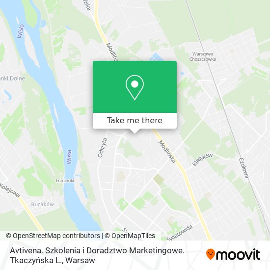 Avtivena. Szkolenia i Doradztwo Marketingowe. Tkaczyńska L. map