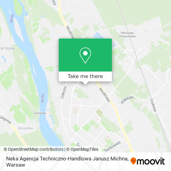 Neka Agencja Techniczno-Handlowa Janusz Michna map