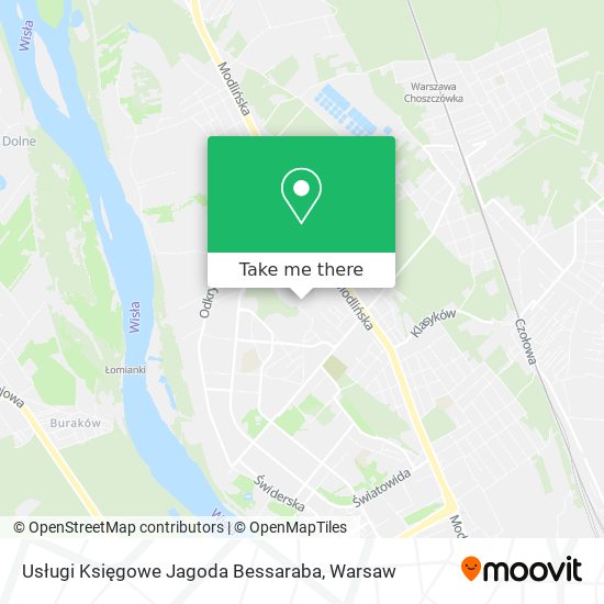 Usługi Księgowe Jagoda Bessaraba map