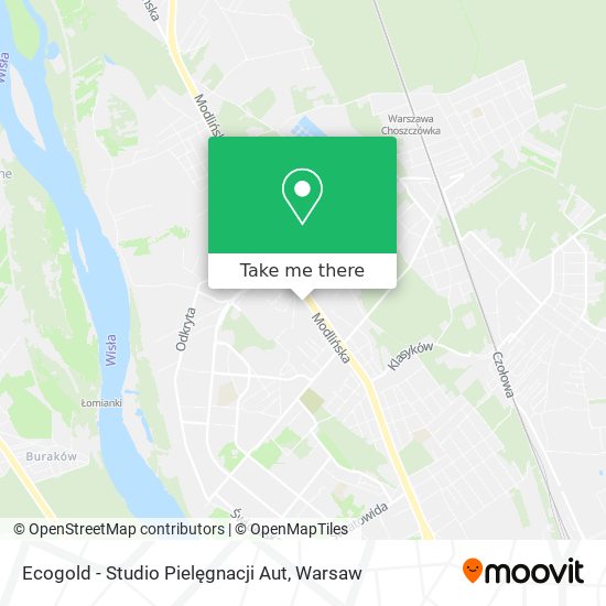 Ecogold - Studio Pielęgnacji Aut map