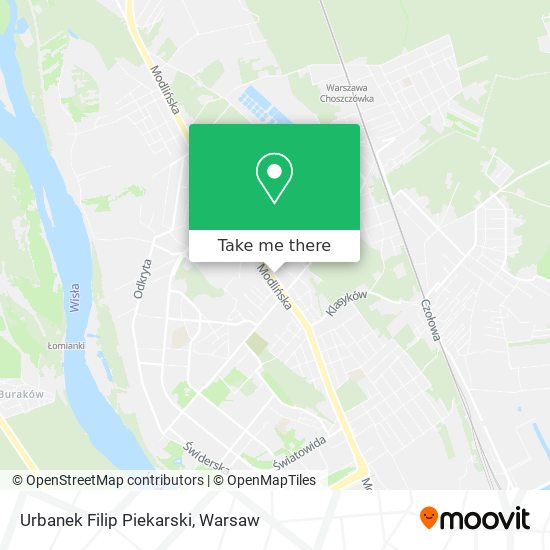 Urbanek Filip Piekarski map