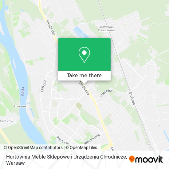 Hurtownia Meble Sklepowe i Urządzenia Chłodnicze map